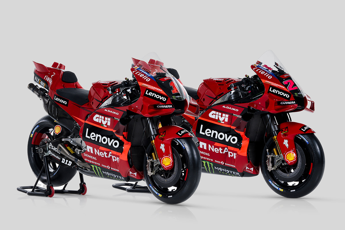 2023 Ducati MotoGP race bike livery